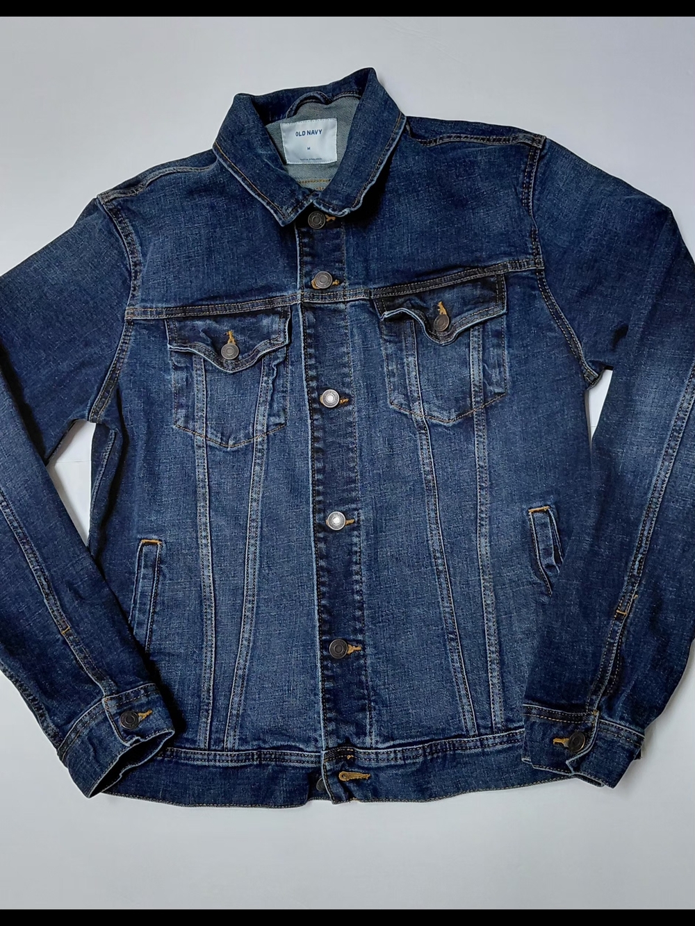 Old Navy Men's Blue Jean Jacket